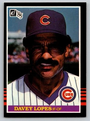 1985 Donruss - #604 Davey Lopes - Image 1 of 2