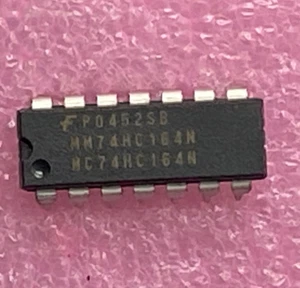 Circuito integrado Fairchild MM/MC74HC164N 8 bits paralelo cambio serie registra - Imagen 1 de 1