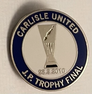 Carlisle United 28/3/2010 Jpt Trophy Final Collectable Football Club Pin Badge - Image 1 of 2