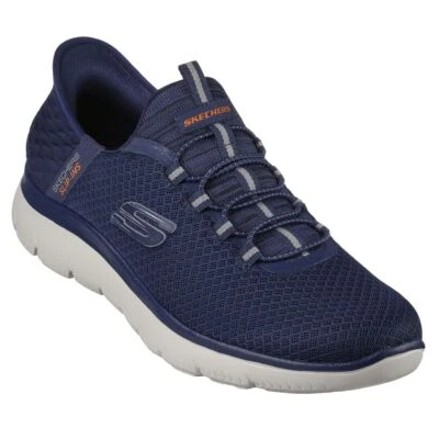 Skechers Slip-ins Summits High Range Herren Slipper Sneaker Blau 232457-NVY