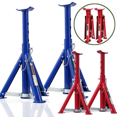 PAIR 3 Ton 6000lbs Folding Car Truck Axle Jack Stands Lifting Auto Repair Tool A - Image 1 of 4