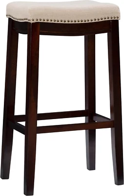 Harper Stool Fabric Top - Image 1 of 4