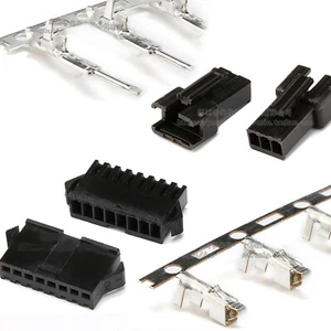 SM 2.54MM Male Female Plug Crimps Connector 2P 3P 4P 5P6P7P8P Single Row Housing - Picture 1 of 13