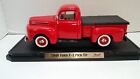 1948 FORD F-1 PICKUP TRUCK RED 1:18 DIECAST MODEL CAR BY ROAD SIGNATURE 92218