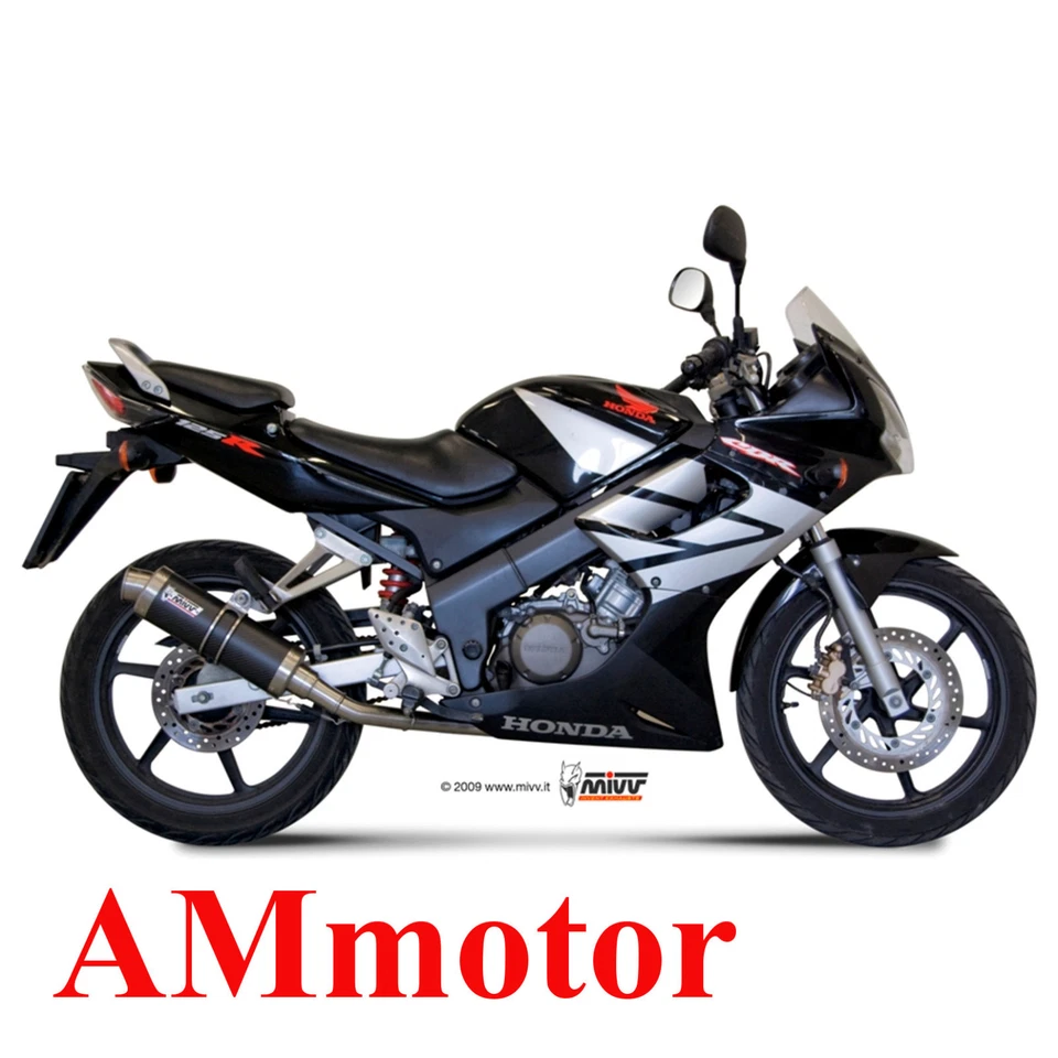 Scarico Completo Mivv Honda Cbr 125 R 2007 07 Gp Carbonio Moto Foto 1 de 1