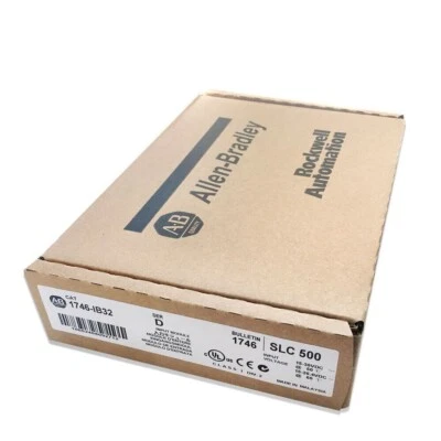 Factory Sealed Allen-Bradley AB 1746-IB32 SER D SLC500 PLC Input Module New - Photo 1/2