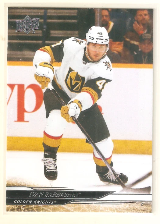 Ivan Barbashev 2024-25 Upper Deck Series 1 Base Card #184 Golden Knights - Image 1 of 1
