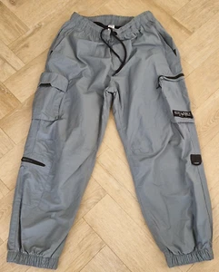 Boys NEXT Blue Elasticated Waist Combat Trousers/Joggers Age 15 Yrs VGC - Picture 1 of 6