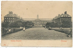 Chelsea Hospital, Chelsea, Middlesex, Postkarte 1906 - Bild 1 von 2