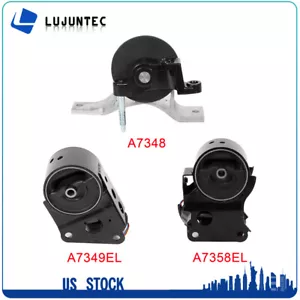 Engine Motor & Transmission Mount 3PCS For 02 Nissan Altima 4-Door 3.5L A7358EL - Picture 1 of 7