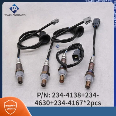 4X Sensor de oxígeno delantero y trasero para Lexus LS430 SC430 4,3 L 2344138 2344630 2344167 Foto 1 de 4