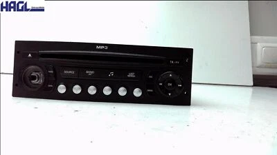 Radio CD Mp 3 Continental Sinistro Manopola Manca Non Codice Presente Citroen C2 - Immagine 1 di 4