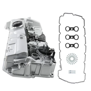 Aluminum Valve Cover For BMW E70 E82 E90 E91 Z4 X3 X5 128i 328i 528i 11127552281 - Picture 1 of 9