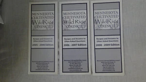 Minnesota Cultivated Wild Rice Council - 3 booklets - Picture 1 of 1