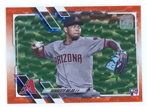 2021 Topps Series 1 Humberto Mejia Rookie Orange Ice Foil /299 Diamondbacks #139 - Bild 1 von 3