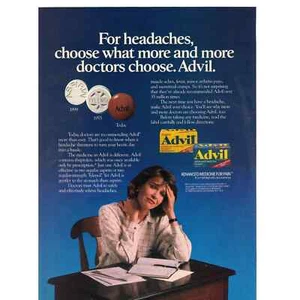 1990 Advil print ad - Picture 1 of 1