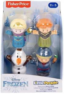 NEW Fisher Price Little People Disney FROZEN 2, Queen Elsa, Anna, Kristoff, Olaf - Picture 1 of 10