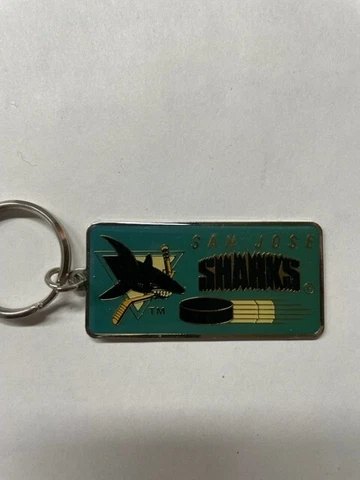 1993 San Jose Sharks Keychain Cover