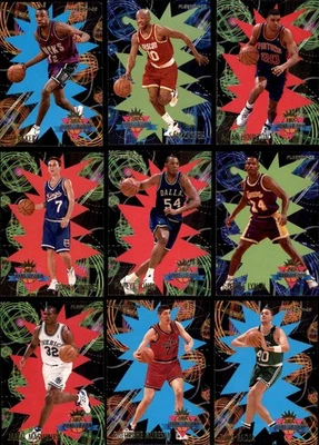 Baloncesto Fleer 1994-95 Rookie Sensation ¡Completa tu conjunto #1-25 tú eliges! Foto 1 de 4