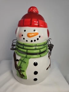 Boston Warehouse Schneemann Siegel dichtes Glas - Bild 1 von 14