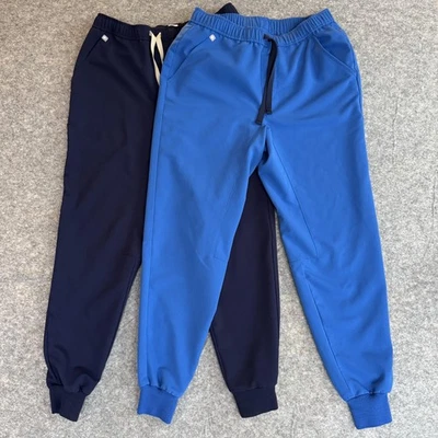 FIGS Pantalones Exfoliantes Jogger Mujer Med Azul Marino Colección Técnica Lote Médico 2 Foto 1 de 4