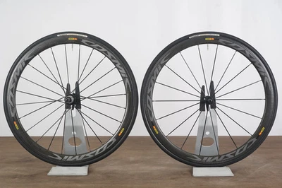 Juego de ruedas de freno de llanta cubierta de carbono Mavic Cosmic Shimano/SRAM 11 velocidades Foto 1 de 4