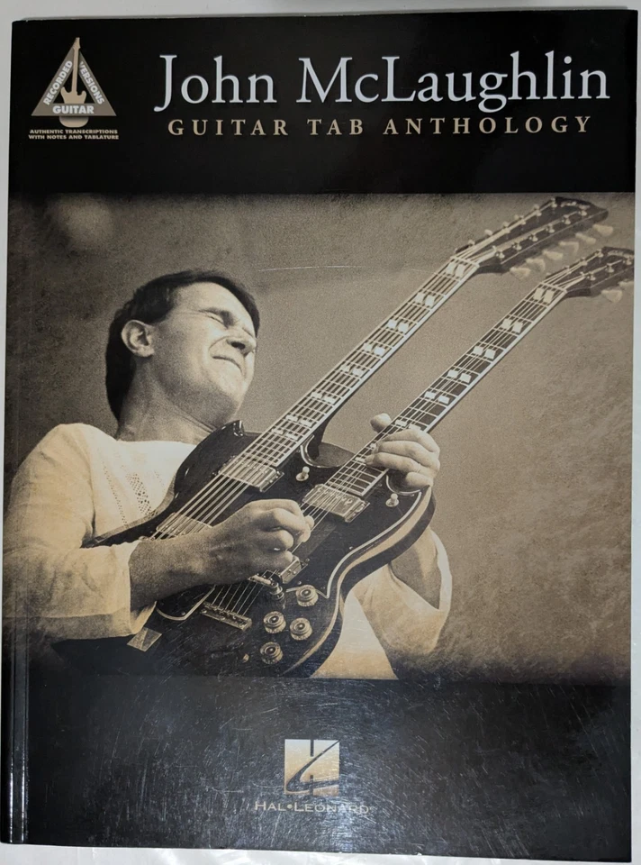 John McLaughlin Guitar Tab Anthology Recorded Version jazz Sheet Music EUC - Image 1 of 2