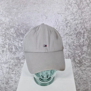 Tommy Hilfiger Baseball Cap Mens Grey One Size Embroided Adjustable - Picture 1 of 11