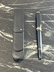 Montblanc Meisterstuck 146 Fountain Pen 14K 4810 With Pouch - Picture 1 of 24