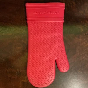 Guante exterior de silicona roja para horno Rachael Ray - Imagen 1 de 4