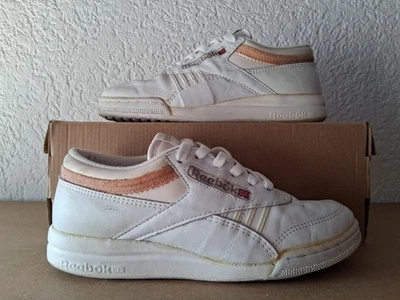 Vintage 90s Reebok Princess Wmns Aerobics Sneakers Athletic Shoes EU 38.5 US 7.5 Wht - Image 1 of 4