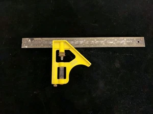 Vintage Stanley Kombination 12 Zoll Vierkant - Bild 1 von 7