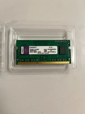 Kingston 2 GB SO-DIMM 1333 MHz PC3-10600 DDR3 SDRAM Memory (KVR1333D3S8S9/2G) - Image 1 of 2