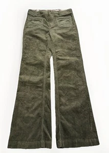 Pilcro and the Letterpress High Rise Trouser Bootcut Corduroy Pants Sz 30x30.5 - Picture 1 of 10