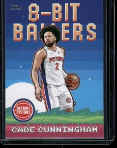 2025-26 Topps Basketball #8B-1 Cade Cunningham Detroit Pistons 8 Bit Baller - Picture 1 of 6