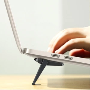 2 Pcs Supporto Per Computer Portatile Rialzo Laptop Da Scrivania - Photo 1/12