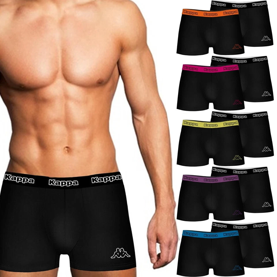 Kappa Boxershorts 5/6/10 Stück Boxershort Herren Slip Short o. Tastiq ab 16,90€