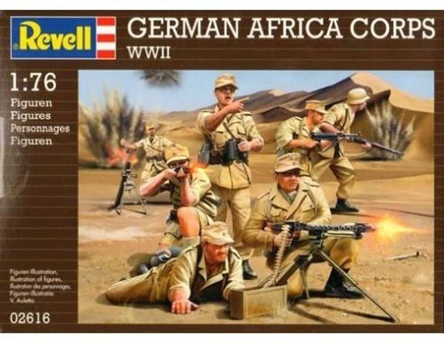 Revell 02616 KIT German Africa Corps WWII  1/76 - 2616 - Immagine 1 di 1