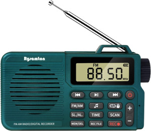 Portable Am/Fm Radio Digital Radio Recorder Bluetooth 5.0 Radio Speaker Alarm An
