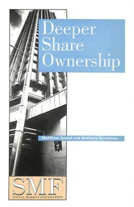 Deeper Share Ownership: no. 34 (Social Market Foundation paper) by Gaved, Matthe - Imagen 1 de 1