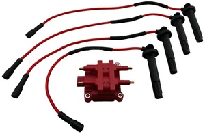 Juego de cables de bujía de bobina de encendido para 99-06 Outback Baja Forester Impreza Legacy - Imagen 1 de 2