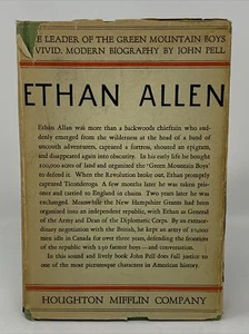 Ethan Allen by John Pell HC DJ 1st 1929 SIGNED History Green Mountain Boys Bio - Picture 1 of 12