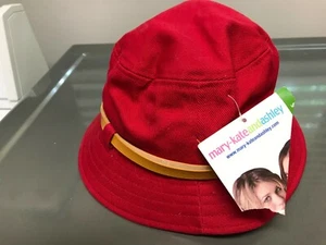 Mary Kate and Ashley Olsen ~ Red Bucket Hat w/ Strap "Full House" Ltd Stock - Picture 1 of 2