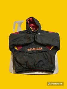 Washington Redskins Vintage 90's Starter Full Zip Hooded Puffer Jacket XL