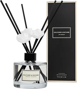 Reed Diffuser Set 6.7Oz (200Ml) French Lavender Scented Diffuser with Sticks Hom - Picture 1 of 8