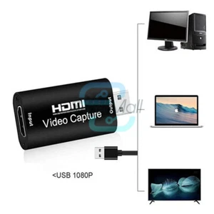 USB 3.0 1080P HD Video Capture Card Grabber Record HDMI for PS4 Game Live-Stream - Afbeelding 1 van 21