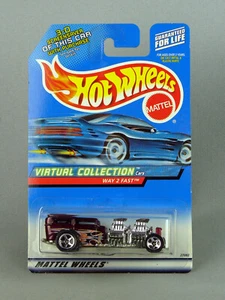 HOT WHEELS 2000 VIRTUAL COLLECTION WAY 2 FAST PURPLE COLLECTOR #115 MOC - Picture 1 of 2