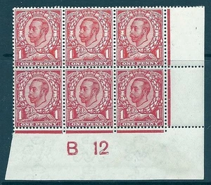 1d Downey Head die 2 Control B 12(w) perf type 2 plate 16a UNMOUNTED MINT - Picture 1 of 1