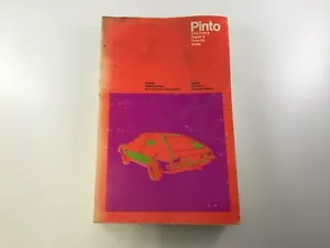 CHILTON'S 5787 FORD PINTO REPAIR/TUNE UP GUIDE, SEDAN, RUNABOUT & STATION WAGON - Picture 1 of 3