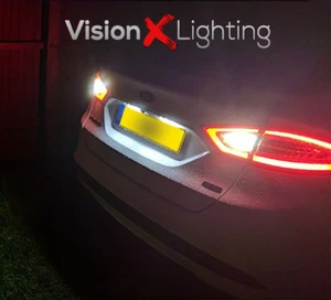 Par de bombillas LED inversas blancas 6000 k Canbus brillantes Ford Mondeo MK5 2012 encendido - Imagen 1 de 1